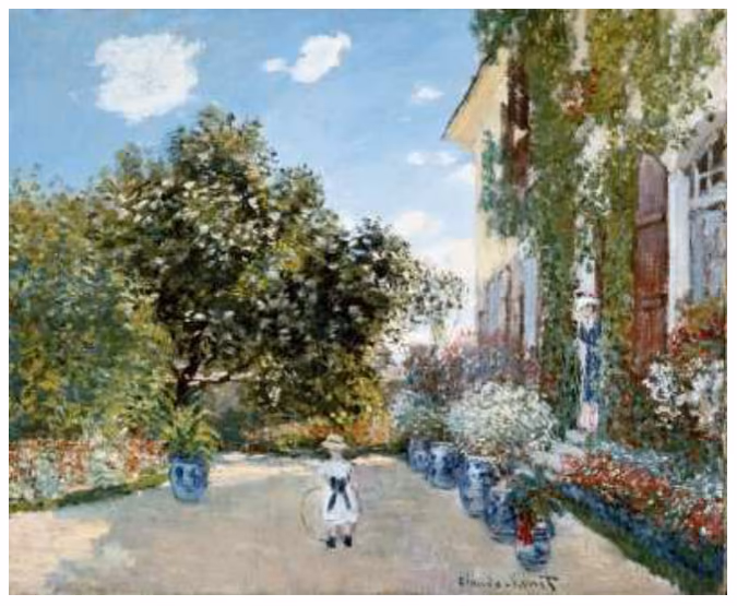 Claude Monet: The Artist's House at Argenteuil (1873)