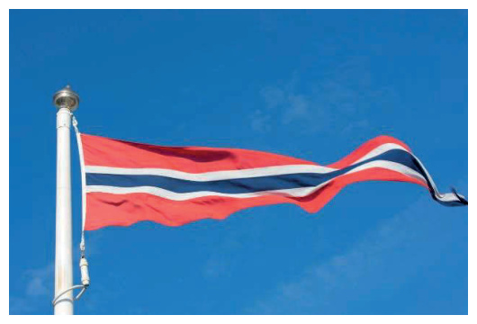 En norsk vimpel