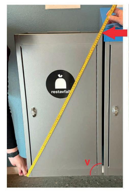 Måling av diagonal