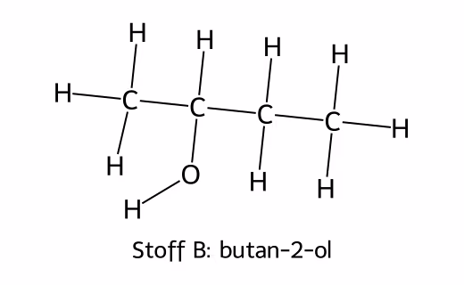 Fullstendig strukturformel for butan-2-ol