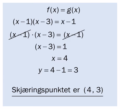 Elevens besvarelse