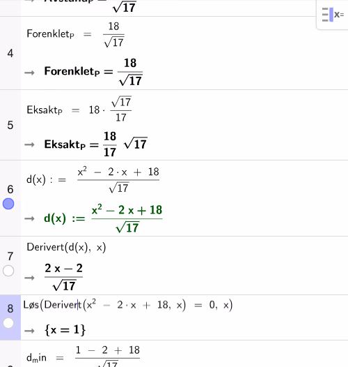 GeoGebra CAS