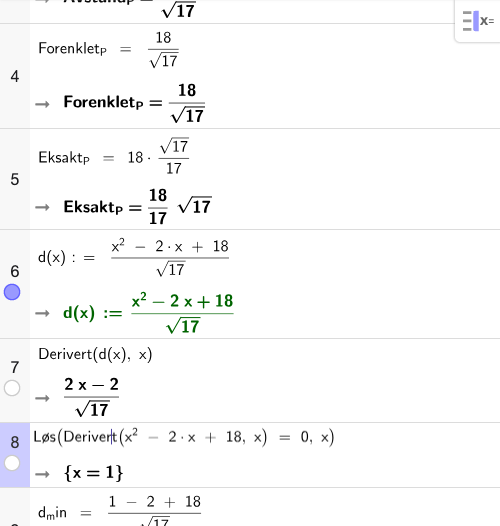 GeoGebra CAS
