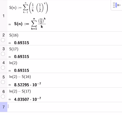 Regning i GeoGebra CAS