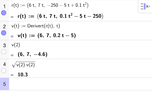 GeoGebra CAS