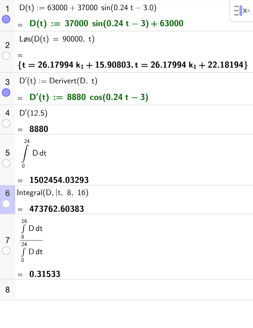 GeoGebra CAS – alle deloppgaver