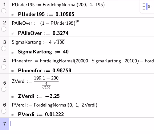 GeoGebra CAS